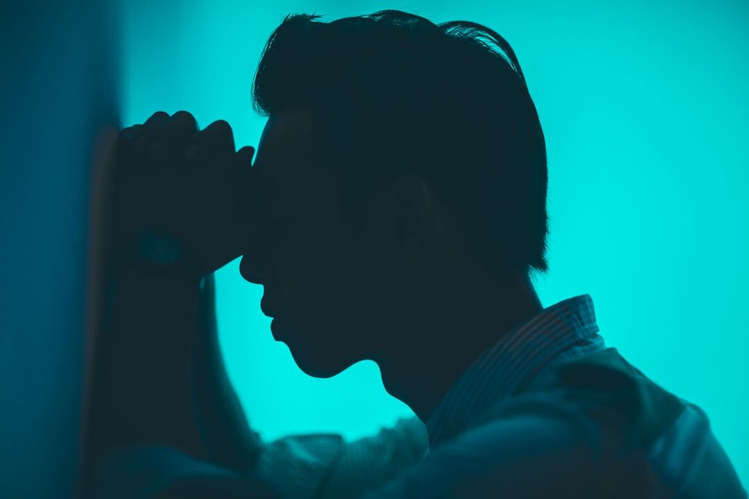 sad man thinking