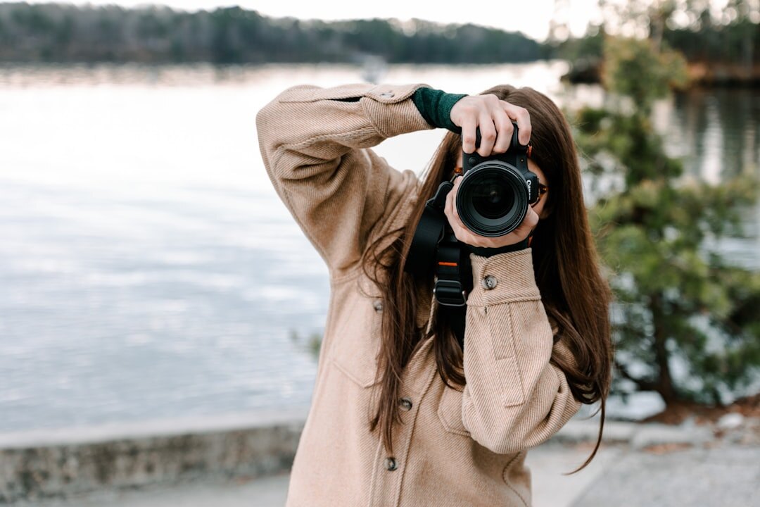 local influencer posing