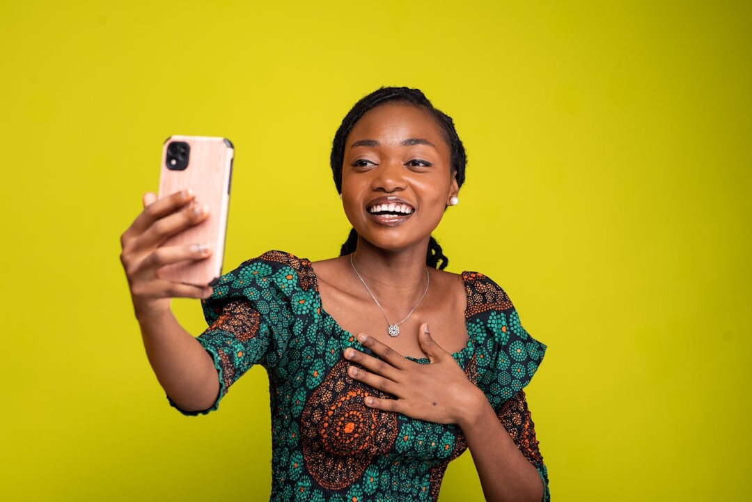 local influencer posing